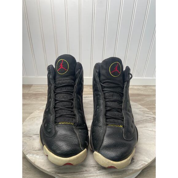 Air Jordan 13 OG Playoffs 1998 Black True Red 136002-061 Nike Size 9 Vintage